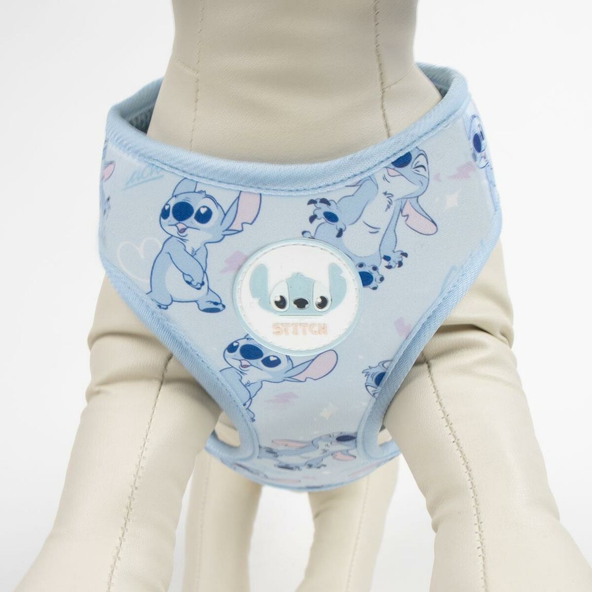 Ham pentru câini Stitch Albastru deschis S/M